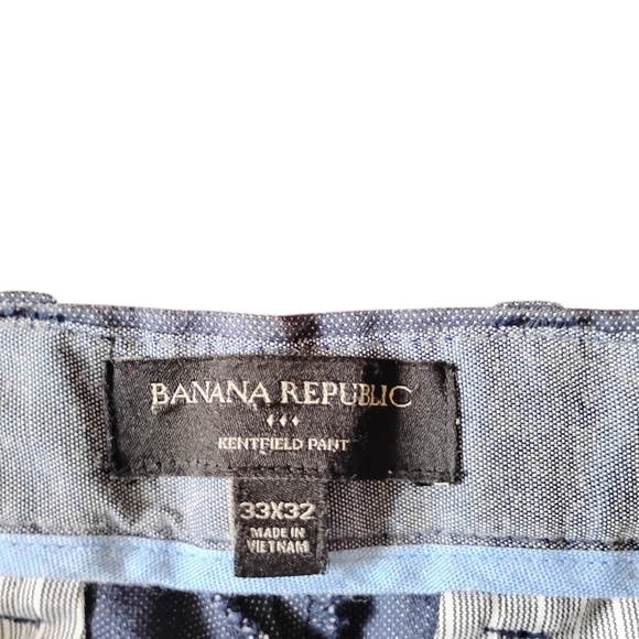Banana Republic Kentfield Pant – Men’s Tailored Dress Pants Pewter Blue. - Picture 9 of 10